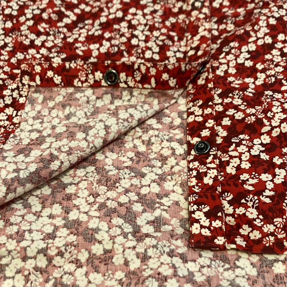 Apiece Apart Mitte Floral Top Red x White Size S - Picture 10 of 11